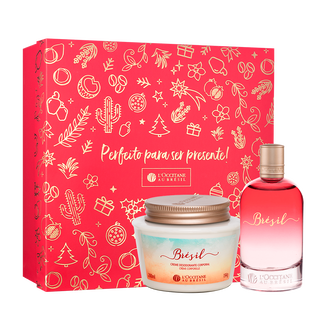 Presente Brésil: Fragrância e Creme Corporal